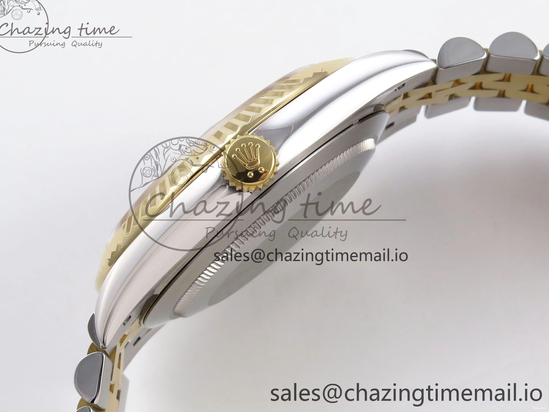 904L Edition SS on SH3235 (Gain Best Dial ARF YG 1:1 Diamonds Bracelet Weight) YG Steel DateJust 41 Jubilee 0516